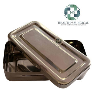 BANDEJA METALICA CON TAPA